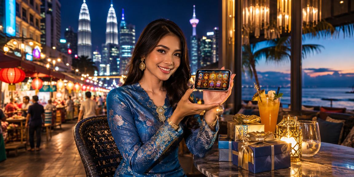 Pengguna baju kurung Kuala Lumpur mengakses aplikasi kasino sukan dalam talian platform 701