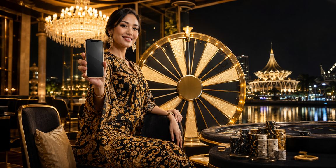 Cabutan bertuah gaya batik Malaysia sempena perayaan di Kuching platform 701 jackpot